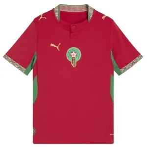 Maroc 2026 Coupe du Monde Maillot Domicile Enfant Rouge