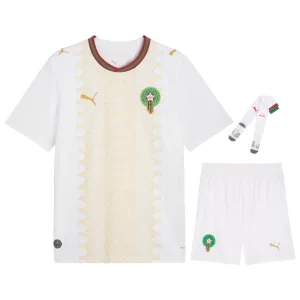 Maroc 2026 Coupe du Monde Maillot Exterieur Enfant Blanc