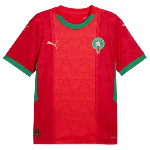 Maroc 2024/25 Maillot Domicile Réplique - Rouge
