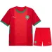 Marokko 2024/25 Heim Kinder Replica Trikot - Rot