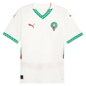 Maroc 2024/25 Maillot Extérieur Réplique - Blanc