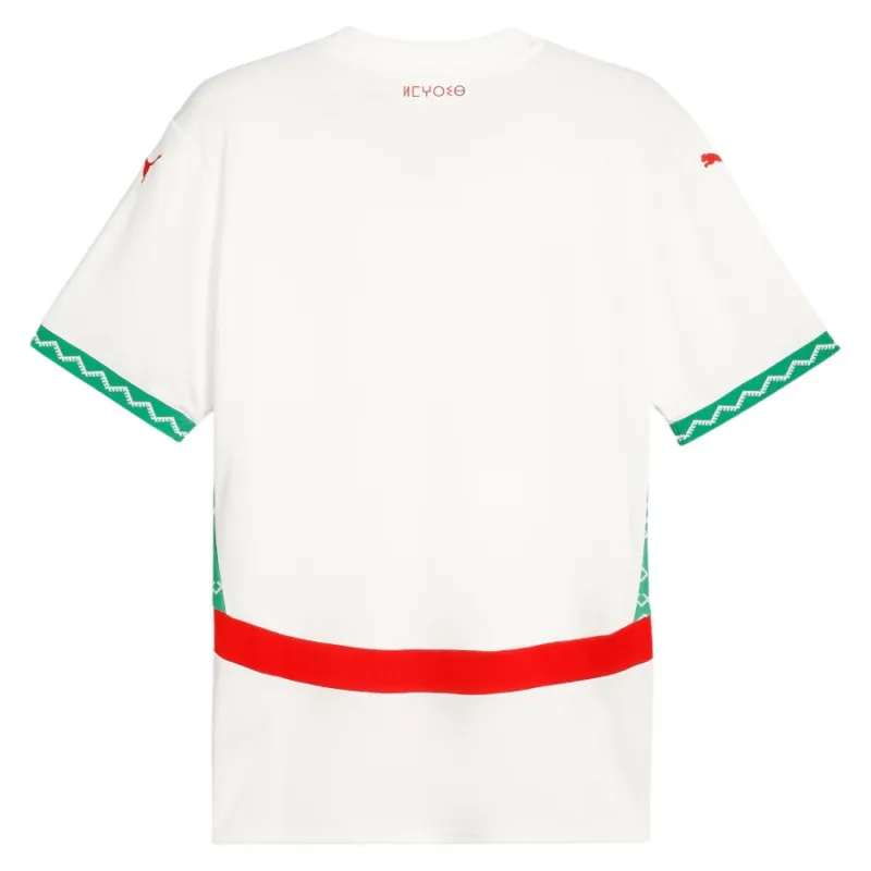 Marokko 2024/25 Auswärts Authentic Trikot - Weiß