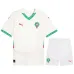 Marocco 2024/25 Maglia Trasferta Replica Bambino Set - Bianca