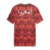 La maglia di cultura calcistica 2024 della nazionale marocchina, rossa
