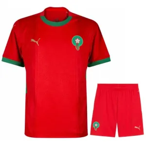 Maroc Enfants 2026/27 Kit domicile - Rouge