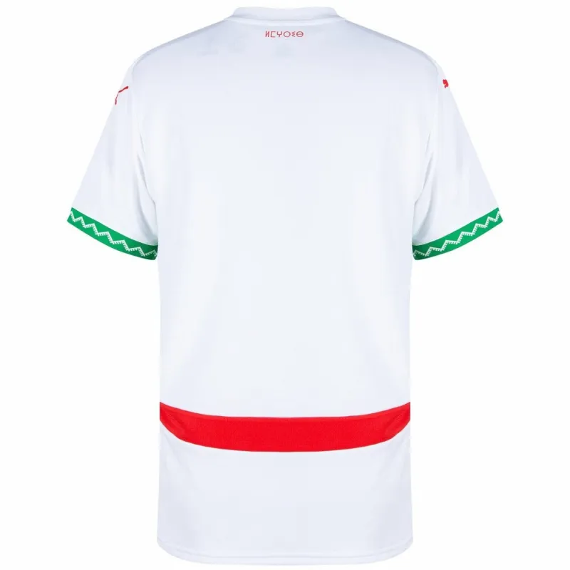 Maroc Enfants 2026/27 Maillot extérieur - Blanc
