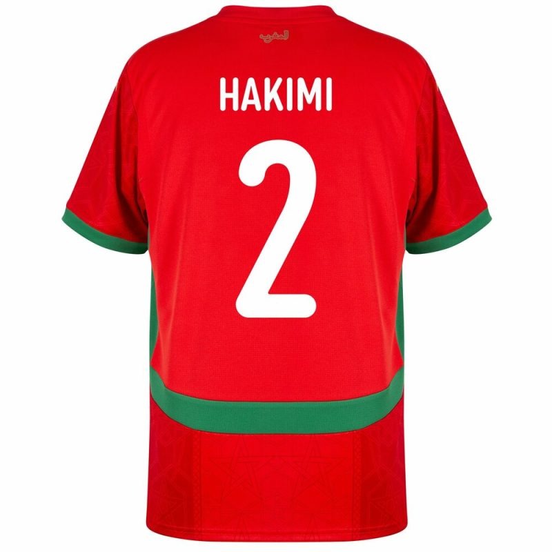 Maroc HAKIMI Maillot domicile 2026/27 - Rouge
