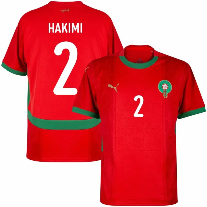 Maroc HAKIMI Maillot domicile 2026/27 - Rouge