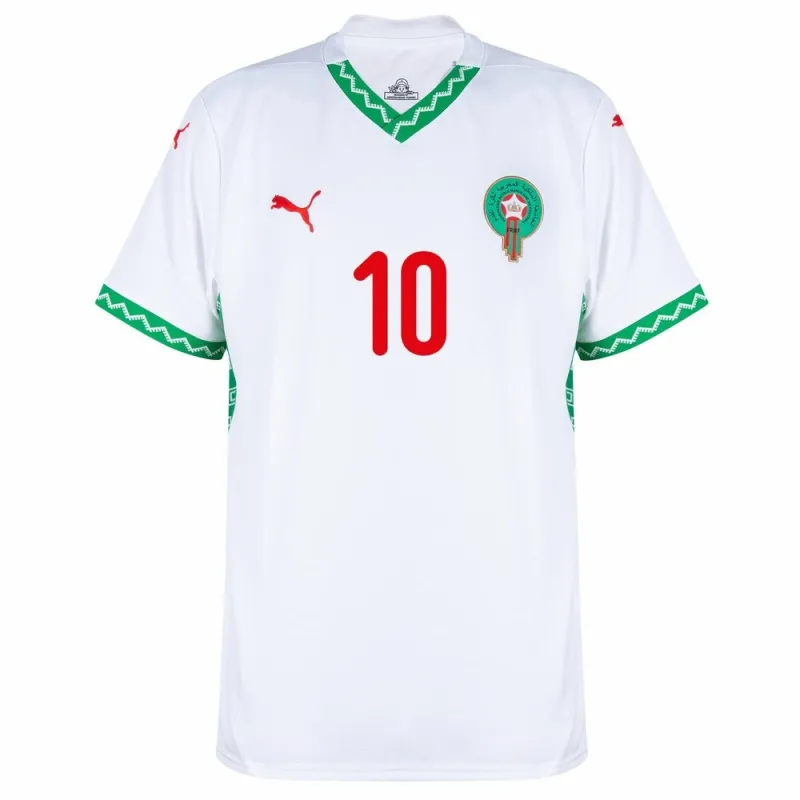 Marokko BRAHIM Auswärts-Trikot 2026/27 - Weiß