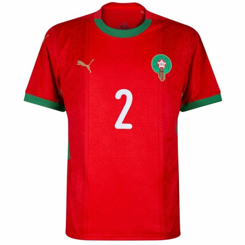 Marokko HAKIMI Heim Kinder-Set 2026/27 - Rot