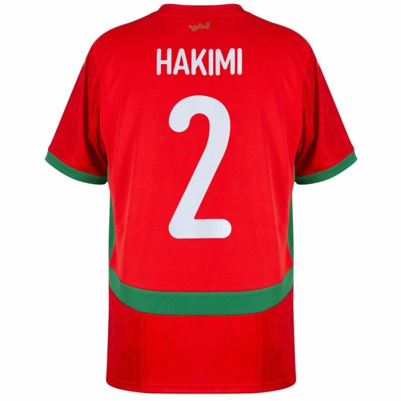Marokko HAKIMI Heim Kinder-Set 2026/27 - Rot