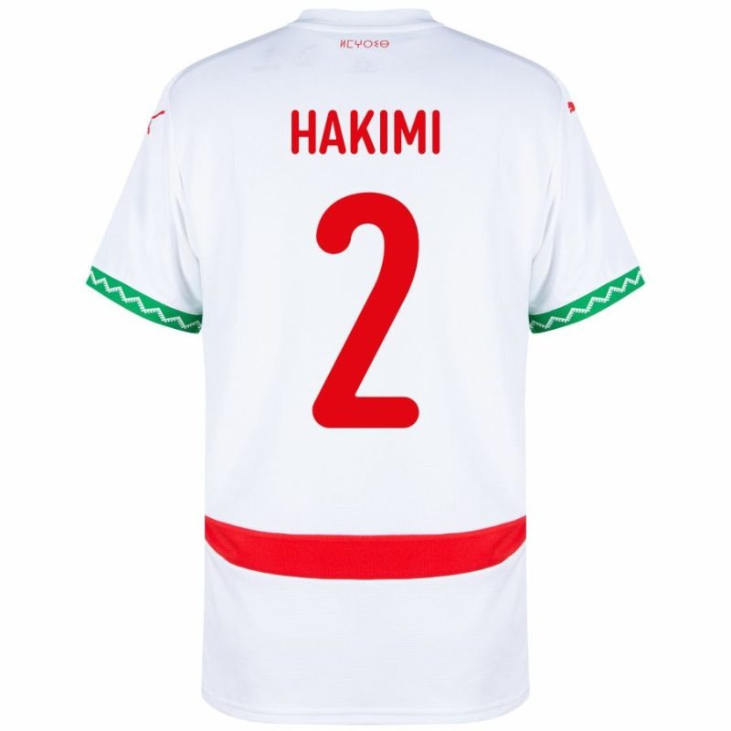 Marokko HAKIMI Auswärts Kinder-Set 2026/27 - Weiß