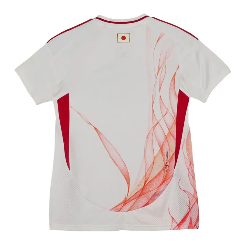 Squadra Nazionale Giappone 2024/25 Maglia Casa Y-3 Replica Donna - Bianca