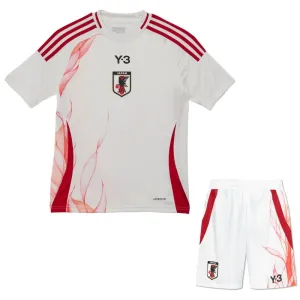Équipe du Japon 2024/25 Maillot Domicile Y-3 Enfant Réplique - Blanc