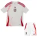 Squadra Nazionale Giappone 2024/25 Maglia Casa Y-3 Replica Bambino - Bianca