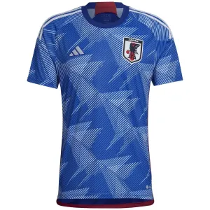 La version fan du maillot domicile bleu de l'équipe nationale japonaise dans la Coupe du monde de 2022.
