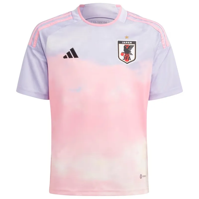 Squadra Nazionale Giappone 2022/23 Maglia Trasferta Replica Ragazza - Rosa