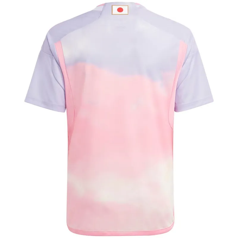 Squadra Nazionale Giappone 2022/23 Maglia Trasferta Replica Ragazza - Rosa