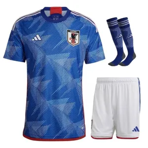 Équipe du Japon 2022/23 Maillot Domicile Réplique Fille - Bleu