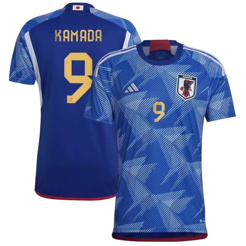Giappone KAMADA Coppa del Mondo 2022 maglia casa blu