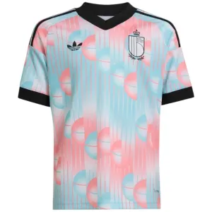 Maglia Away Bambini Belgio 2026/27 Blu Rosa