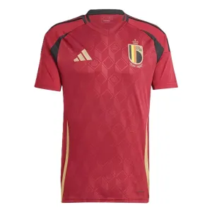 Belgien 2024/25 Heimtrikot der Spieler - Rot