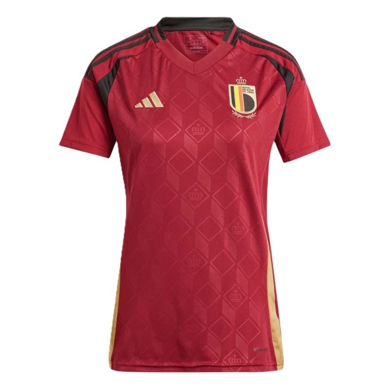 Belgien 2024/25 Frauen-Heimtrikot - Rot