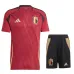 Maillot domicile enfant + short de Belgique 2024/25 - Rouge