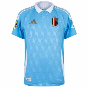Belgien 2024/25 Auswärtstrikot - Blau