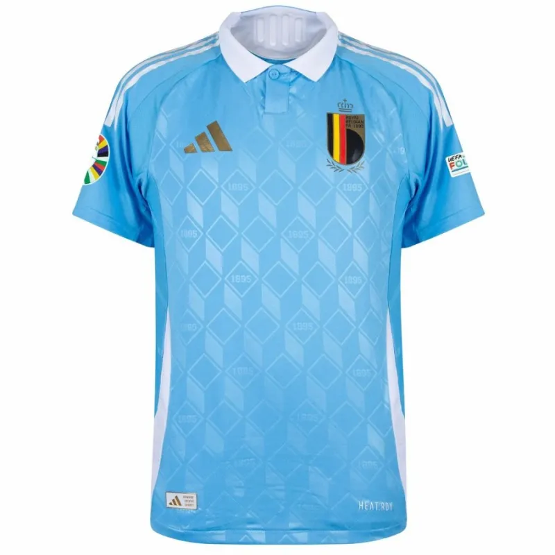 Belgien 2024/25 Auswärtstrikot - Blau