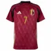 Belgien DE BRUYNE 2024/25 Heimtrikot - Rot