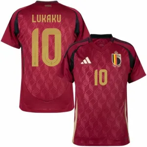 Bélgica LUKAKU Camiseta Local 2024/25 - Roja