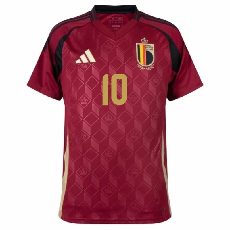 Belgique LUKAKU Ensemble Domicile Enfant 2024/25 - Rouge