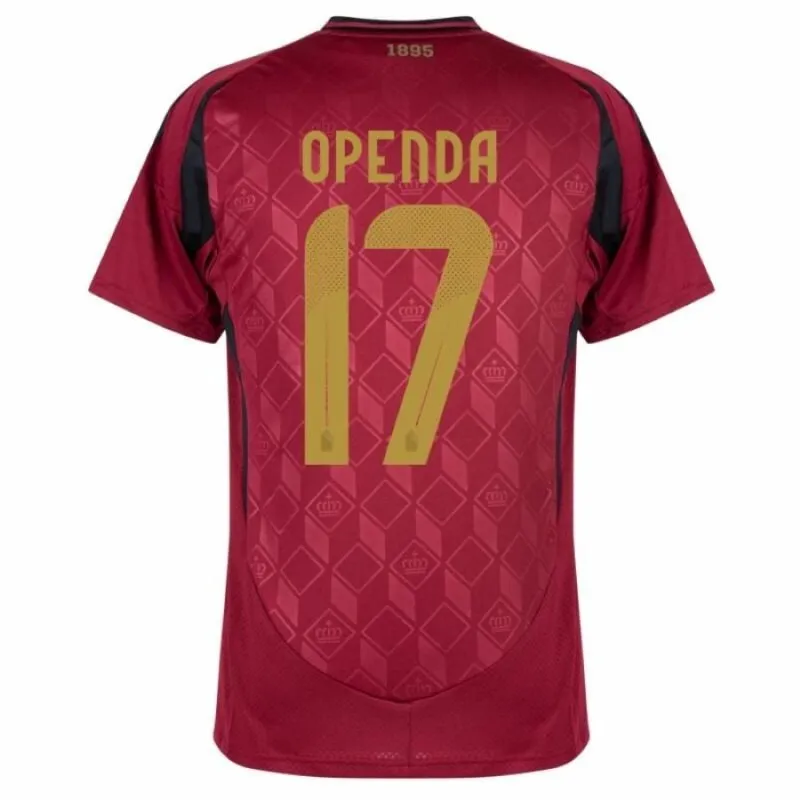 Bélgica OPENDA Camiseta Local 2024/25 - Roja
