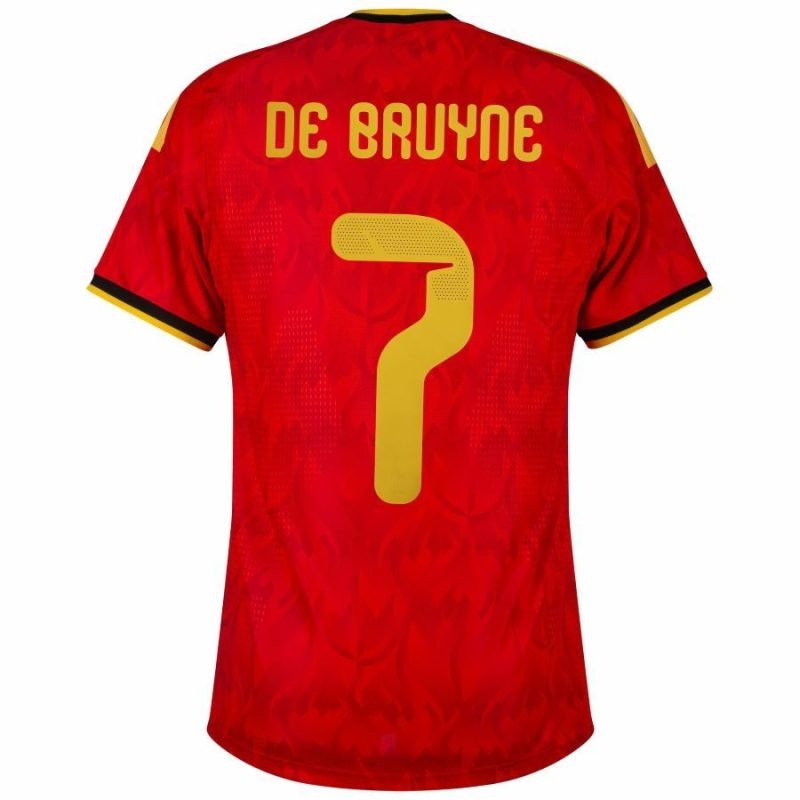 Belgien DE BRUYNE 2026/27 Heimtrikot - Rot