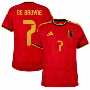 Belgio DE BRUYNE 2026/27 Maglia home - Rossa