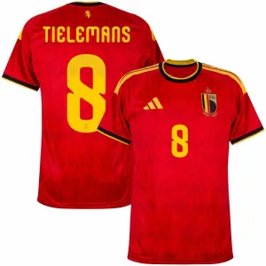 Maglia Casa Belgio TIELEMANS 2026/27