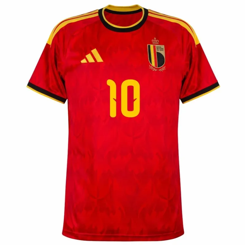 Conjunto camiseta local infantil Bélgica LUKAKU 2026/27 - Roja