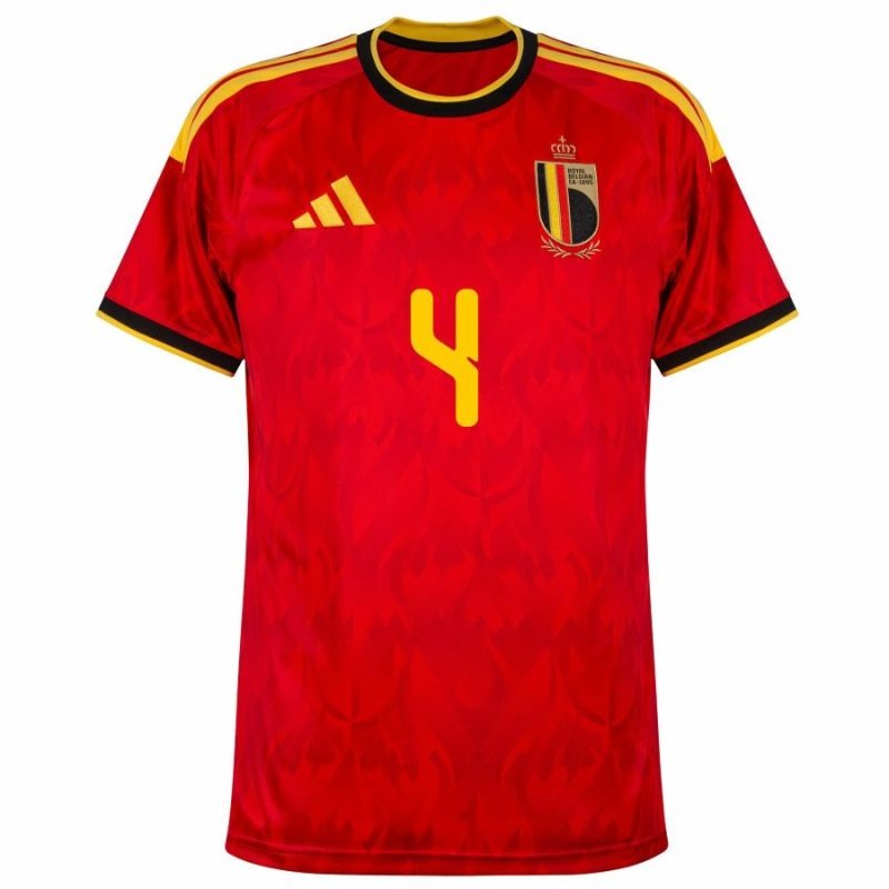 Belgien KOMPANY 2026/27 Heimtrikot - Rot