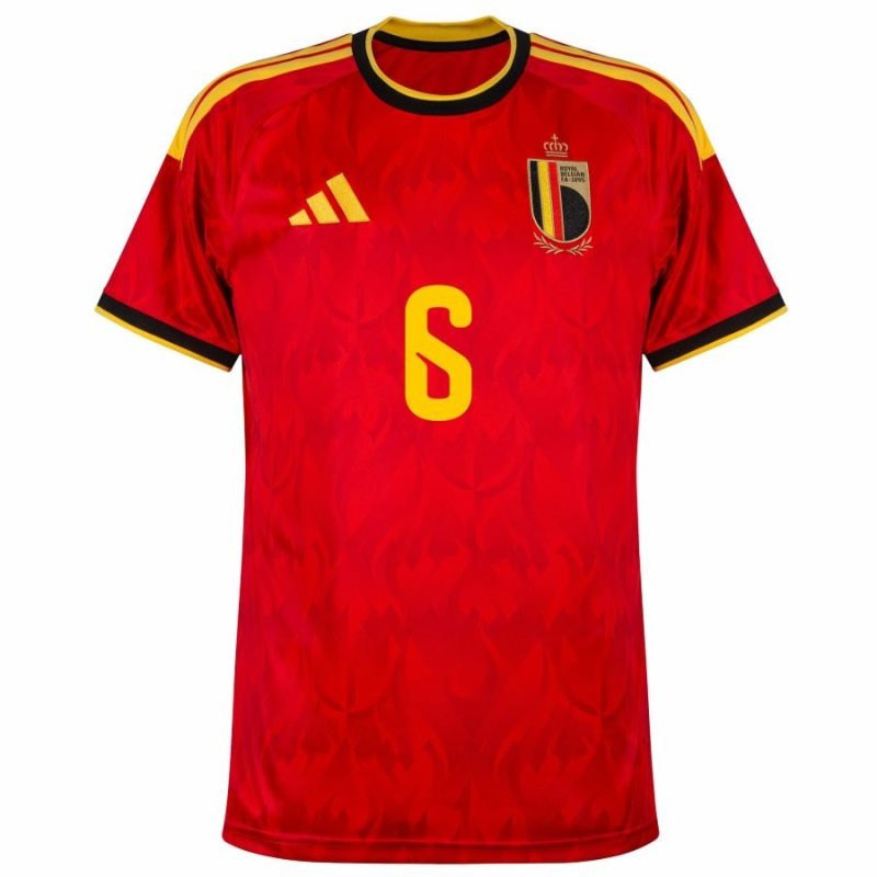 Belgique WITSEL 2026/27 Maillot domicile - Rouge