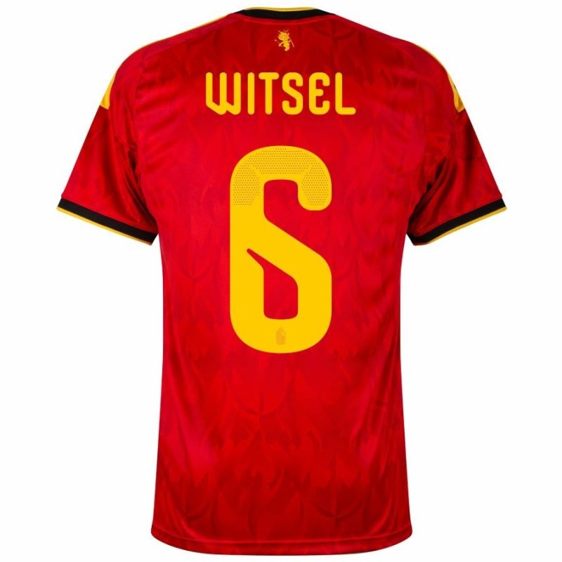Belgique WITSEL 2026/27 Maillot domicile - Rouge