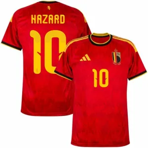 Belgien HAZARD 2026/27 Heimtrikot - Rot