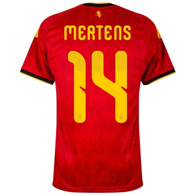 Belgique MERTENS 2026/27 Maillot domicile - Rouge