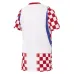 Kroatien 2026/27 Heimtrikot Kinder Rot Weiß