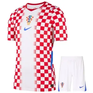 Croacia 2026/27 Camiseta Local Niño Rojo Blanco