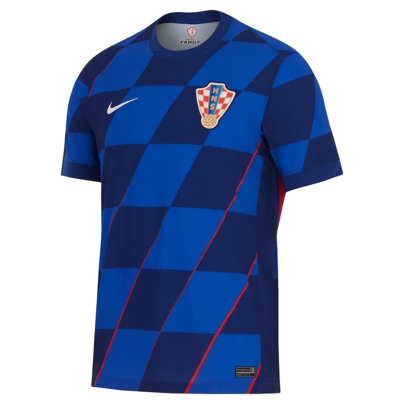 Kroatien 2024/25 Auswärtstrikot - Blau