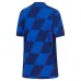 Camiseta visitante infantil + pantalones cortos de Croacia 2024/25 - Azul