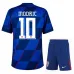 Modrić Maillot extérieur enfant + short de Croatie 2024/25 - Bleu