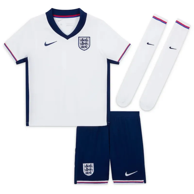 Kit local infantil de Inglaterra 2024/25 - Blanco