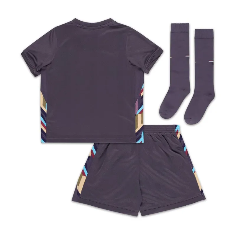 Kit de visita infantil de Inglaterra 2024/25 - Púrpura